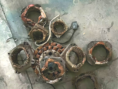 scrap copper motor