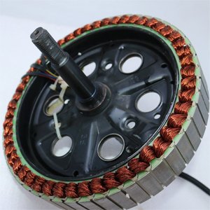 Moteur Roue Arrière Pour Scooter électrique Kukirin G2 Master - Alliage Aluminium, Câble 44,6 Cm - Remplacement