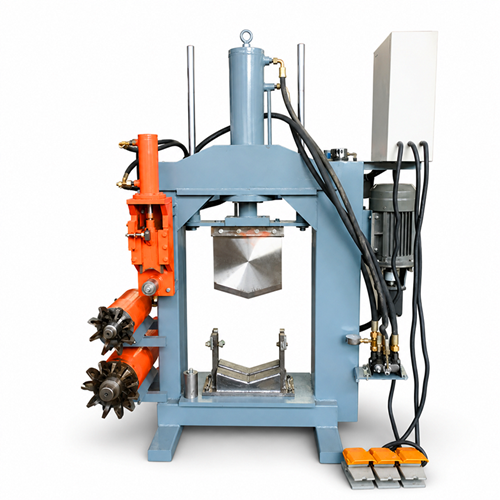 grey motor dismantling machine