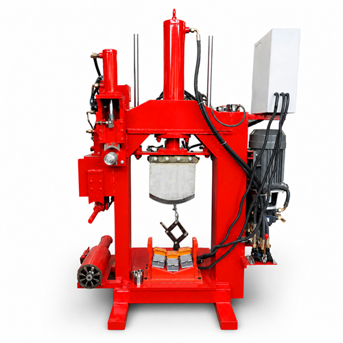 red breaking motor machine
