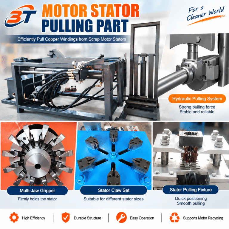 3T motor stator pulling part for you